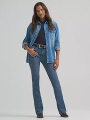 Wrangler Women's Bespoke High Rise Bootcut Jean Ada 112359279 - Southern Soule Designs