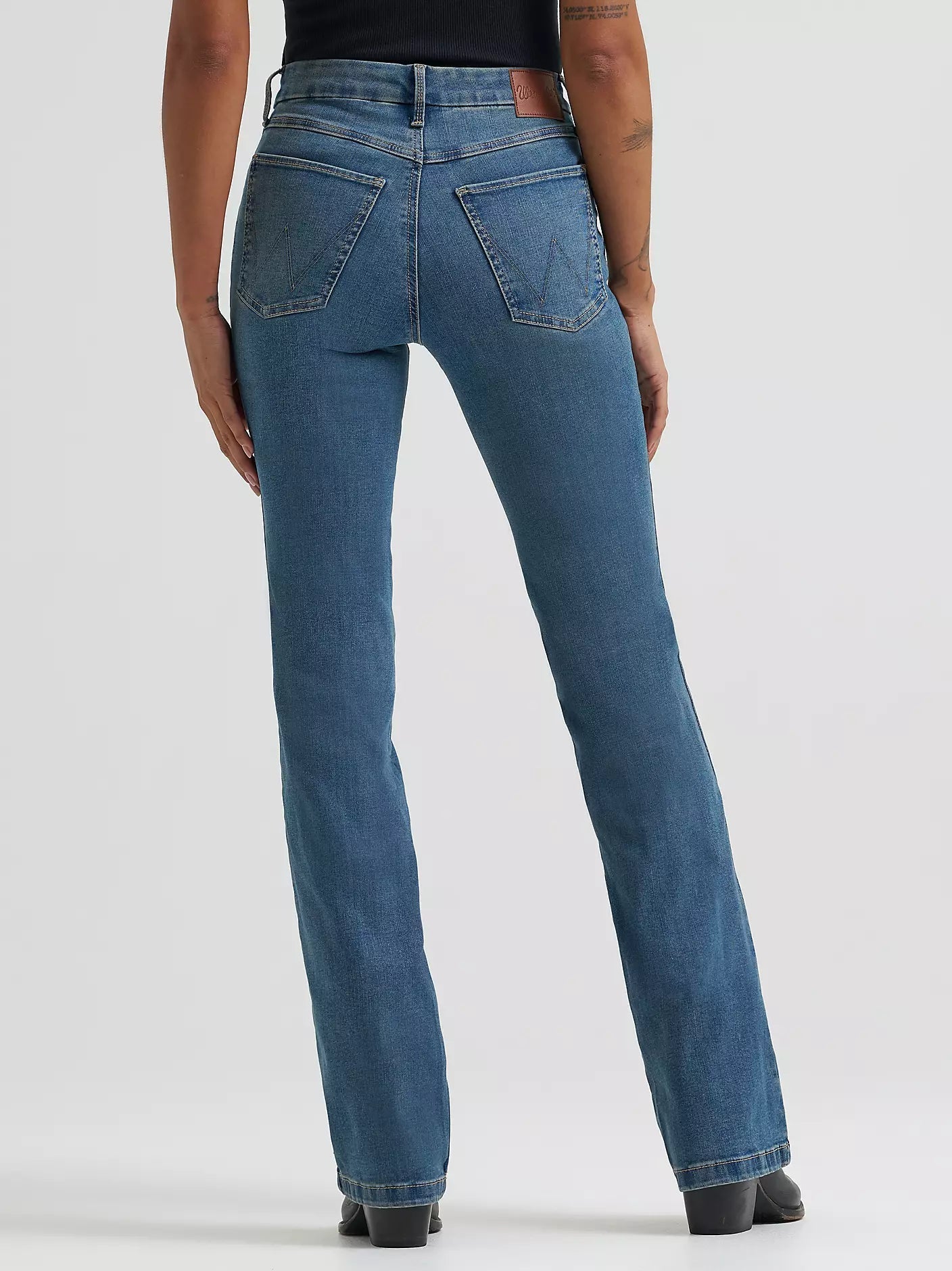 Wrangler Women's Bespoke High Rise Bootcut Jean Ada 112359279 - Southern Soule Designs