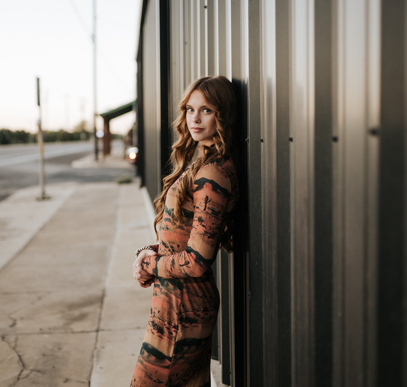 Wrangler Women's Desert Print Mesh Maxi Dress Desert Tan 112371959 - Southern Soule Designs