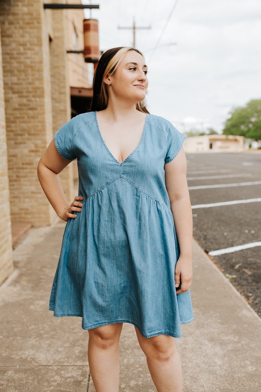 Wrangler Women's Light Denim Dress 112375222 - Southern Soule Designs