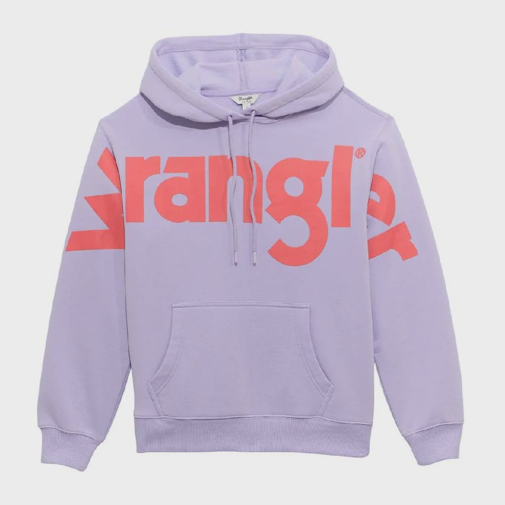 Wrangler Women's Logo Hoodie Purple 112374817 - Southern Soule Designs