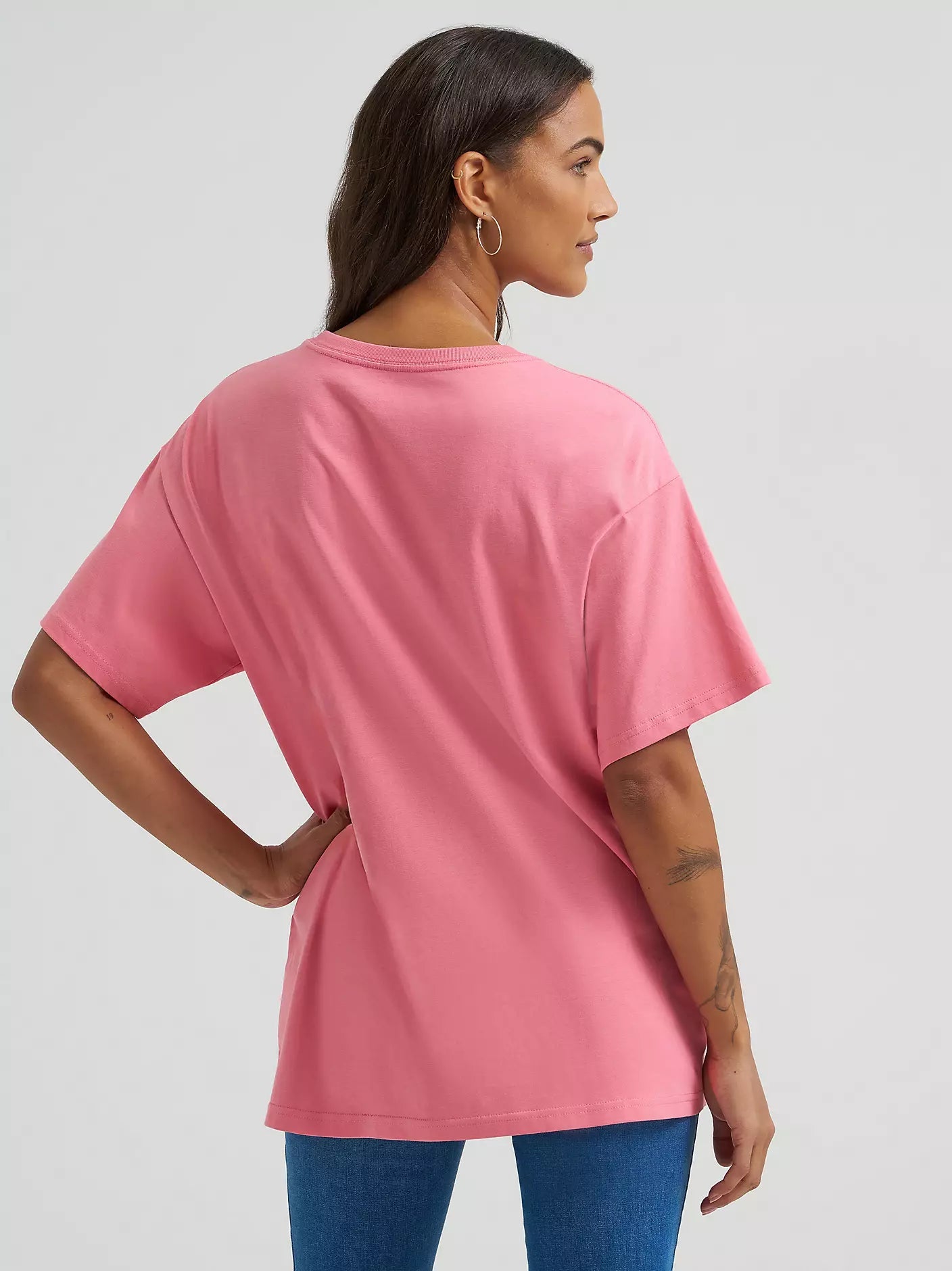 Wrangler Women's Oversize Tee Buckin Confetti 112373007 - Southern Soule Designs