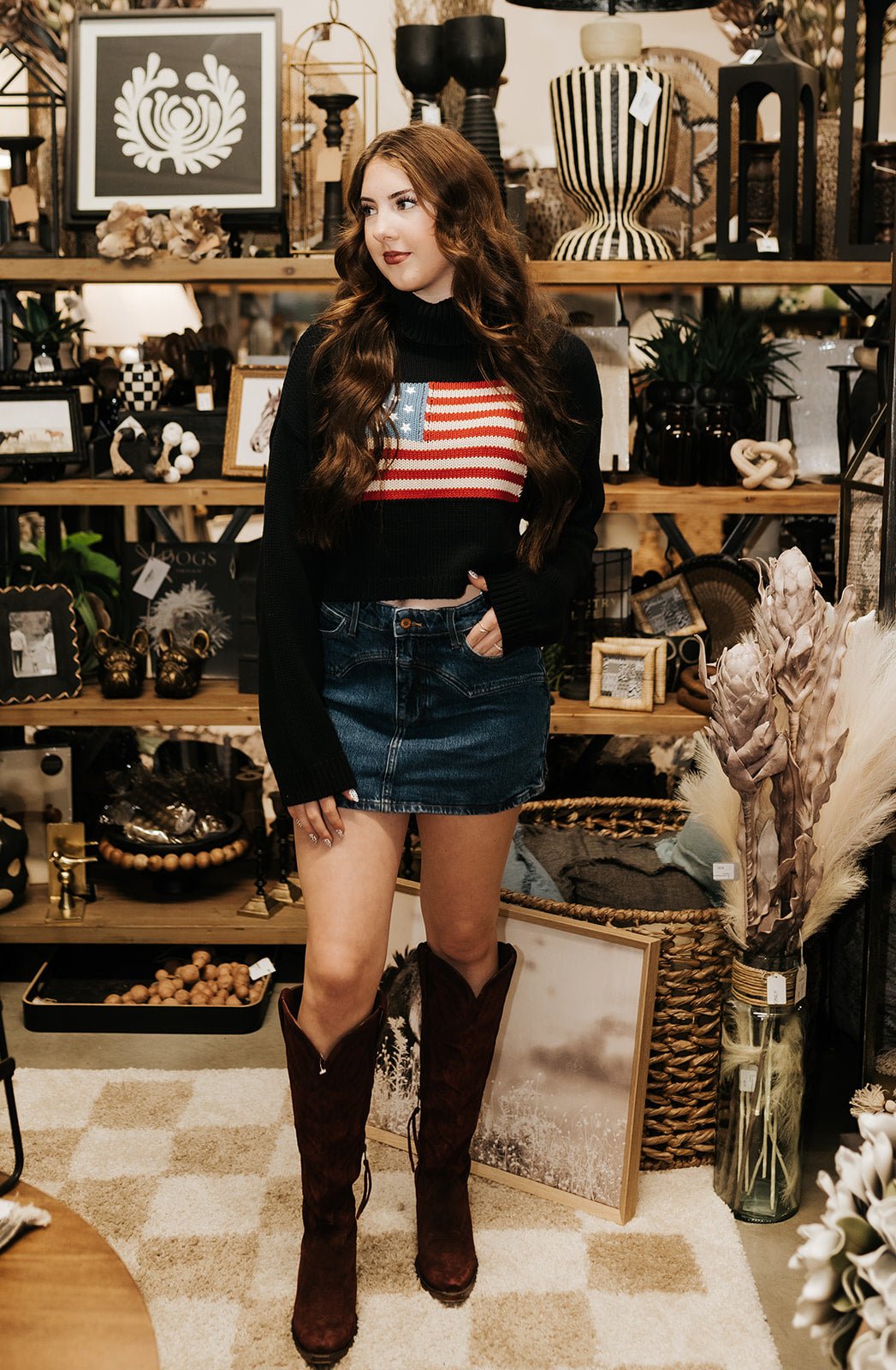 Wrangler Women's Western Mini Skirt Carolina 112378611 - Southern Soule Designs