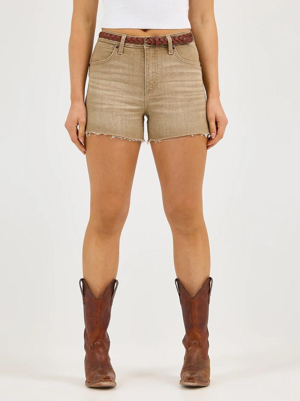 Wrangler Women's Colorwash Cowboy Shorts Frankie 112359357
