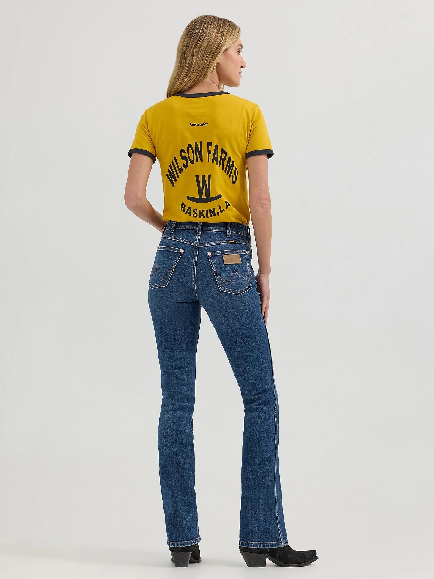 Wrangler X Lainey Wilson Baskin Blue Boot Huggers in Baskin Blue 112360614 - Southern Soule Designs