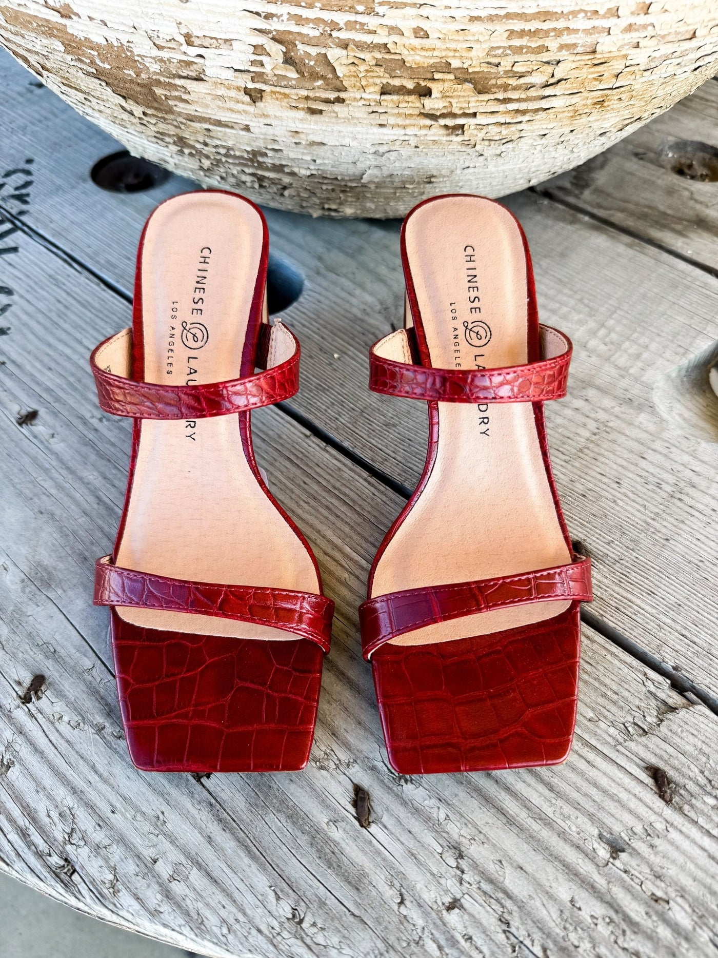 Yaya Sandal Red - Southern Soule Designs