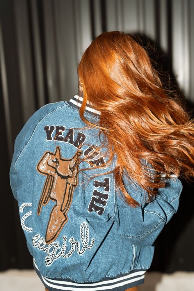 Year of the Cowgirl Bomber M2135Q - Southern Soule Designs