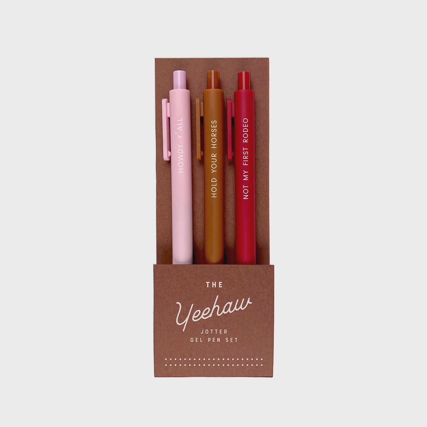 Yeehaw Jotter Gel Pen Set - Southern Soule Designs