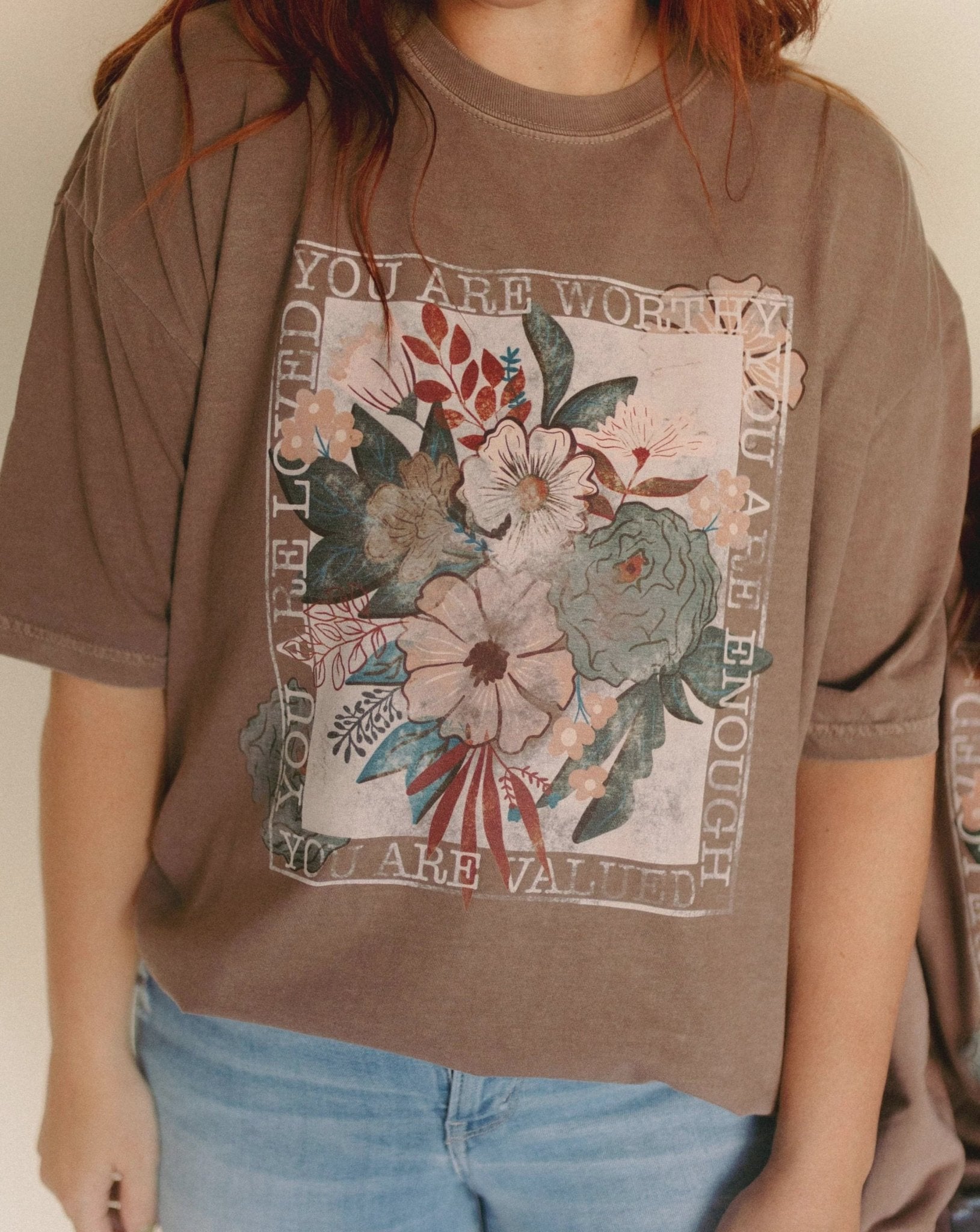 You Are Worthy Tee - Southern Soule Designs