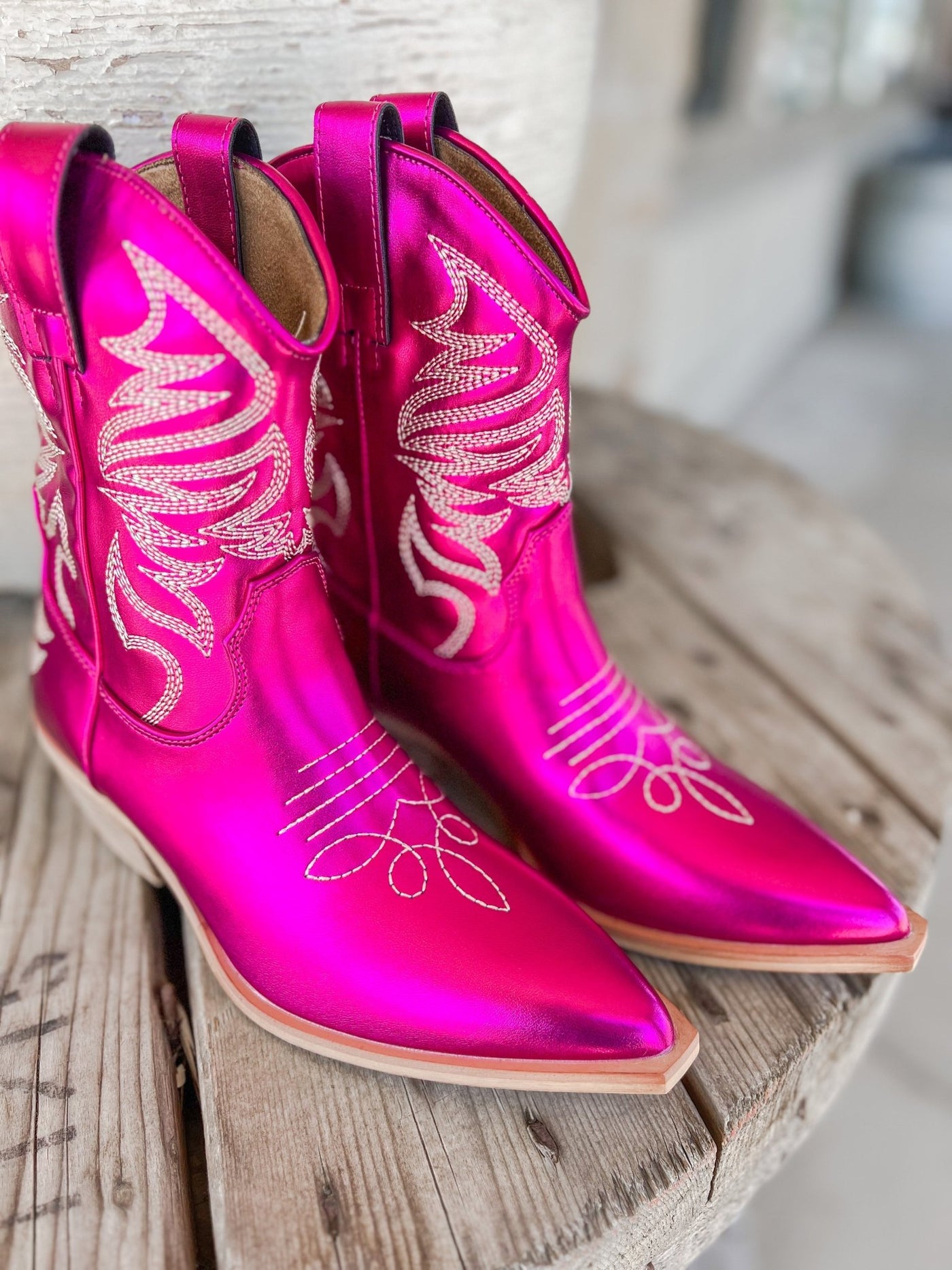 Zen Fuchsia Bootie - Southern Soule Designs