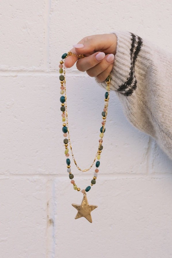 Ziggy Star Layered Necklace - Southern Soule Designs