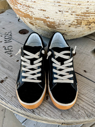 Zina Onyx Embossed Leather - Southern Soule Designs