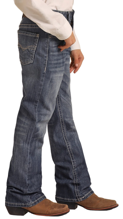 BB-3482 Boys Bootcut Jeans