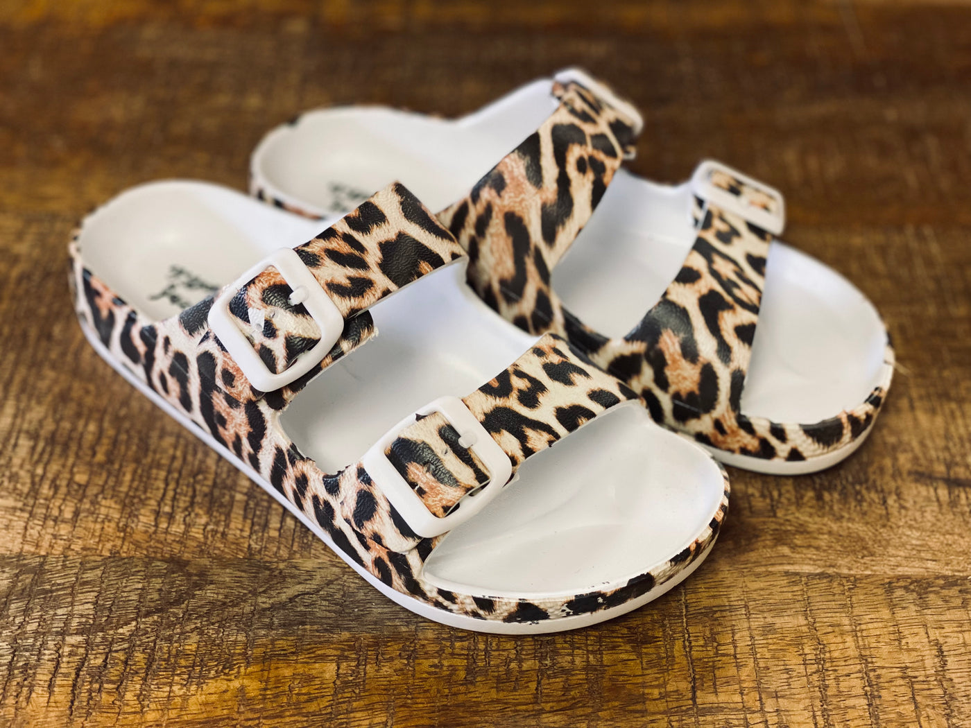 Mama Mia Tan Leopard Shoe