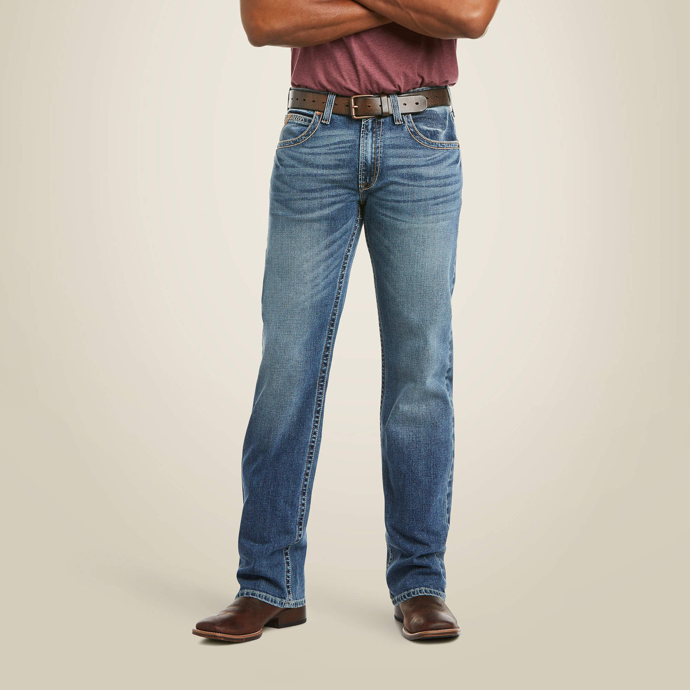 Ariat MNS M5 Straight Stillwell Jeans Fargo