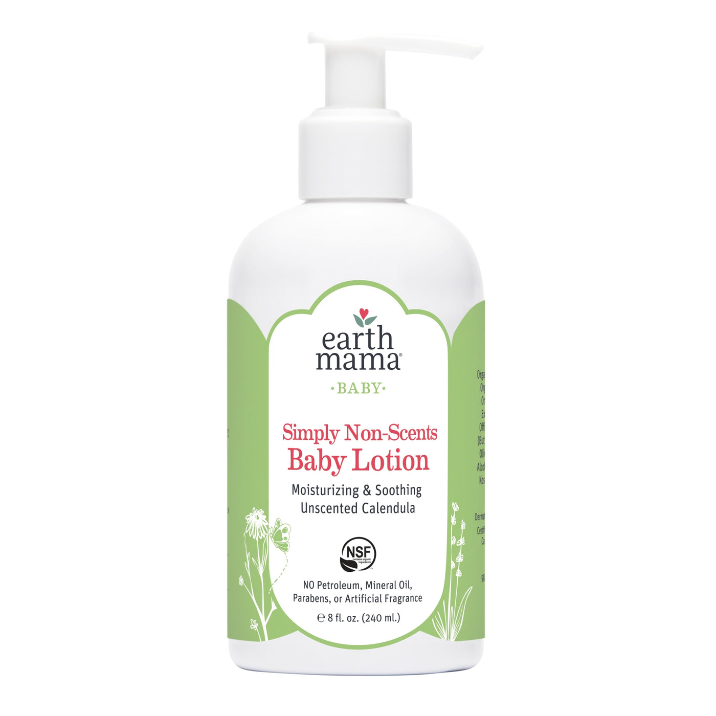 Earth Mama Simply Non Scents Baby Lotion