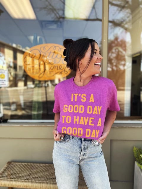 Berry It’s a Good Day Tee