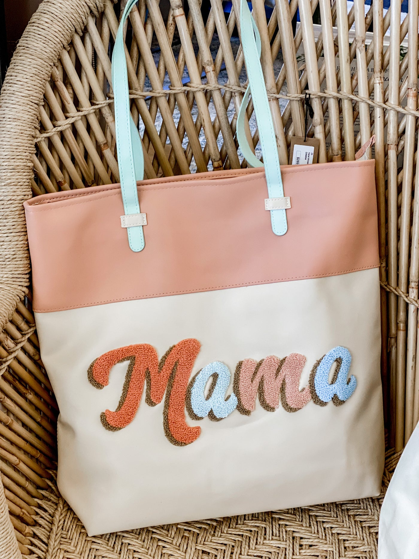 Mama Patch Laptop Tote