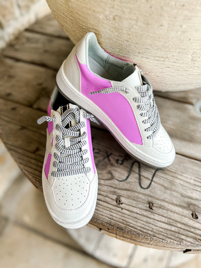 Paz Neon Lilac Sneaker