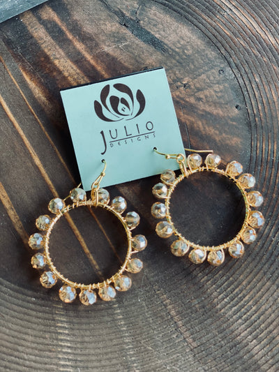 Julio Designs Hadley Wire Wrapped earring
