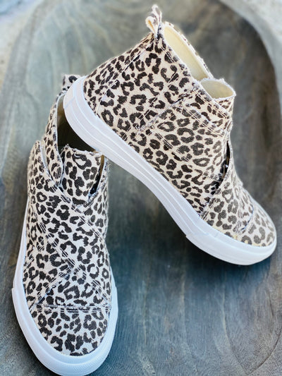 Florence Cream Leopard Sneaker