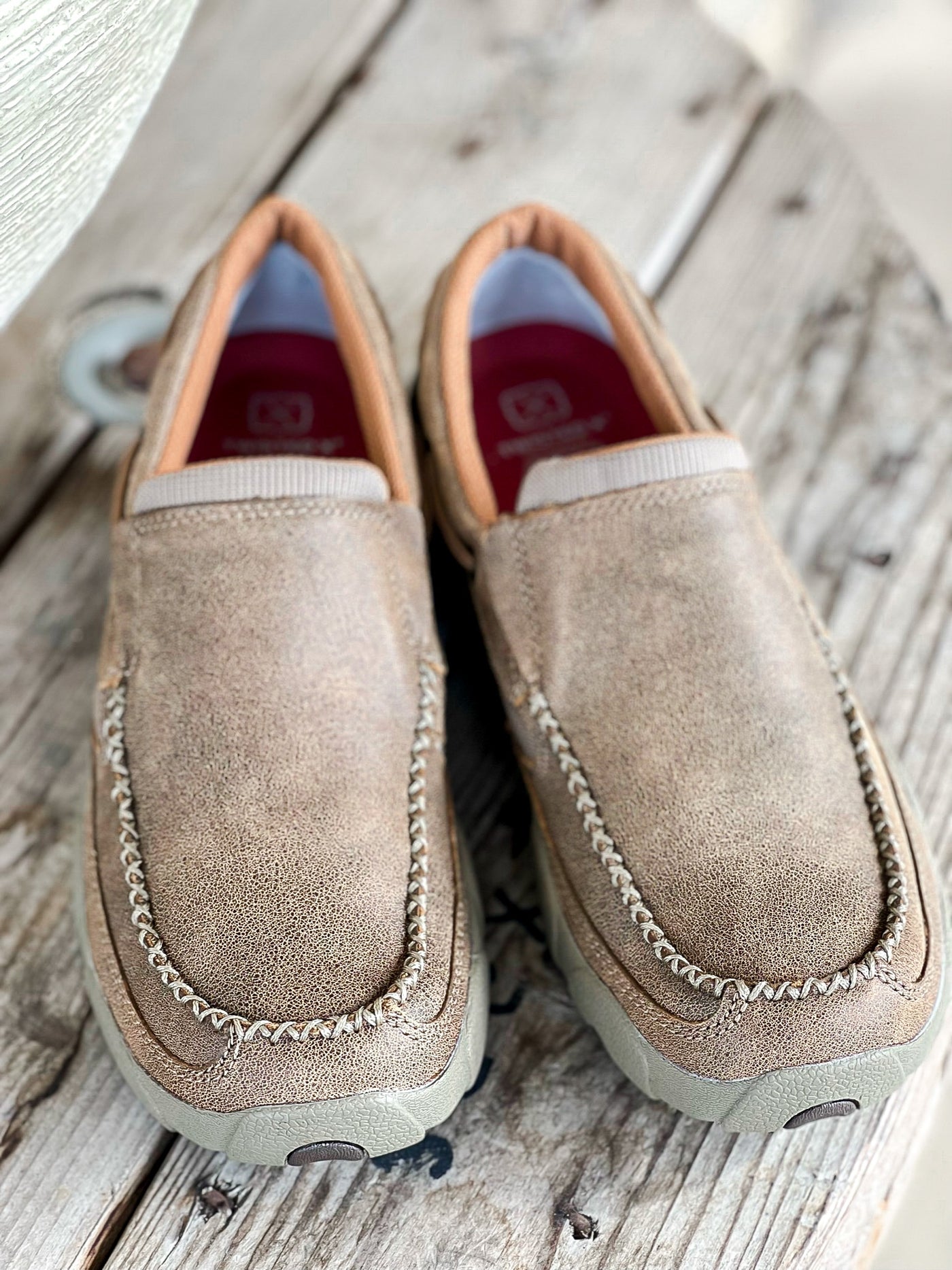 Twisted X Slip On Driving Moc
