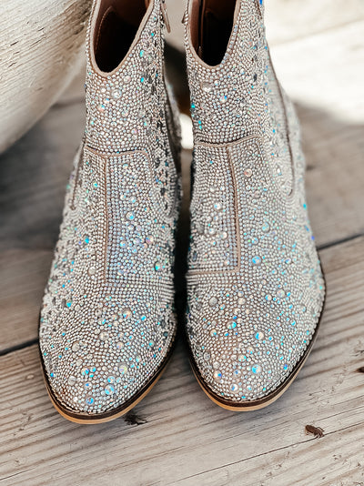 Corky’s Shine Bright Clear Stone Booties