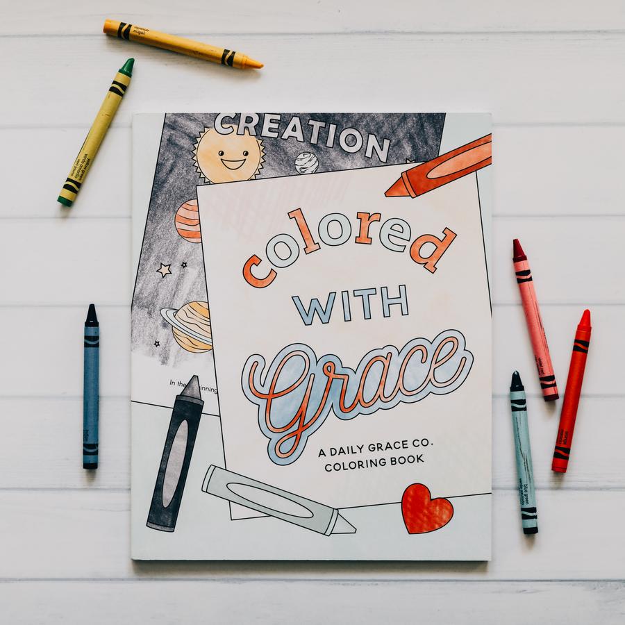 Colored with Grace Kid's Coloring Book