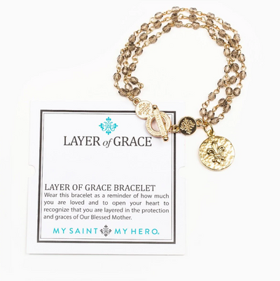 Layer of Grace Bracelet by My Saint My Hero