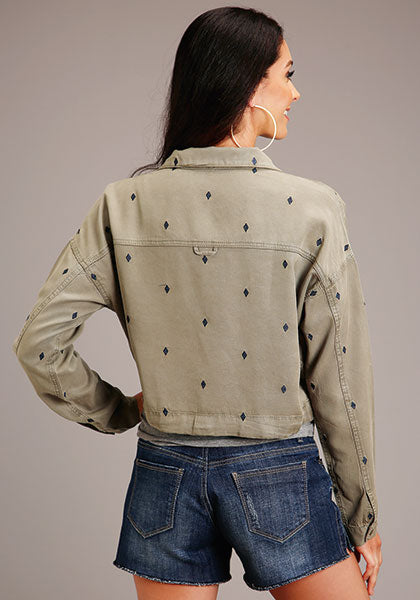 Stetson Olive Denim Jacket