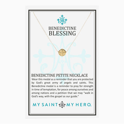 Benedictine Petite Necklace by My Saint My Hero