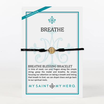 Breathe Blessing Bracelet by My Saint My Hero