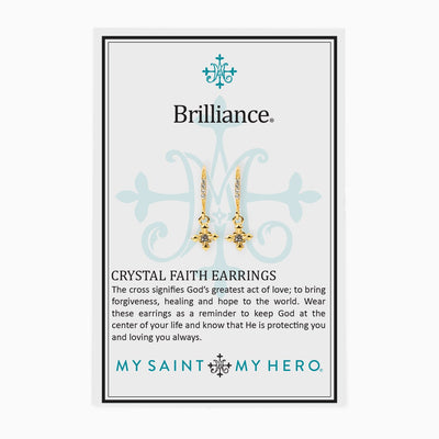 Brilliance Crystal Faith Earrings by My Saint My Hero