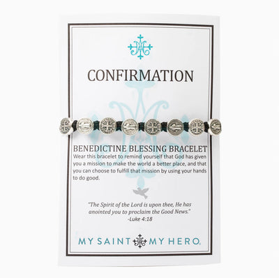 Confirmation Blessings Bracelet by My saint My Hero
