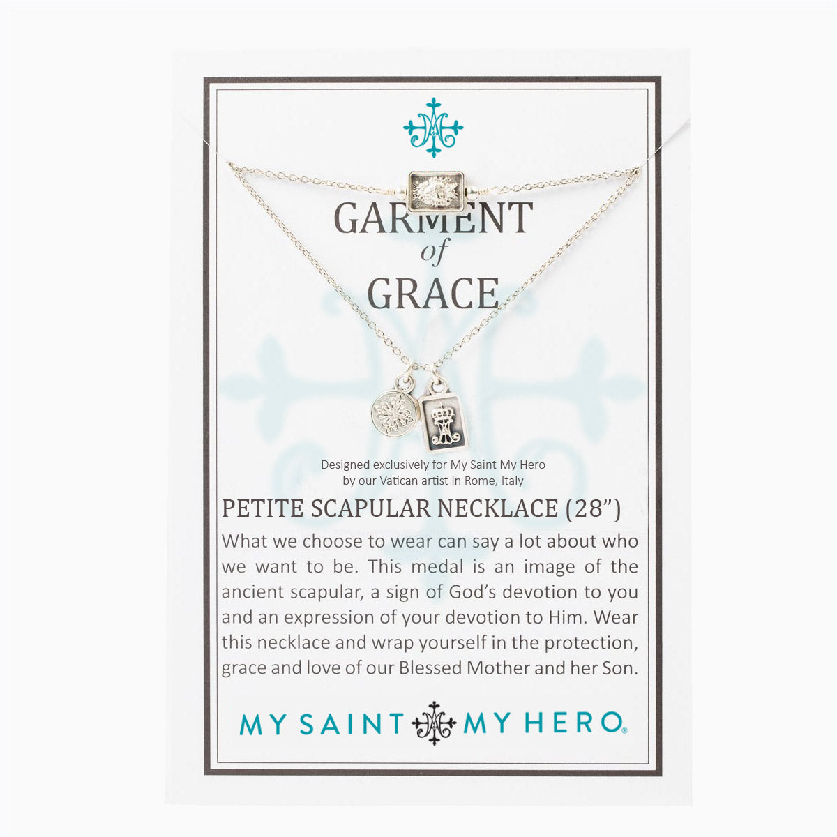 Garment of Grace Necklace by My Saint My Hero
