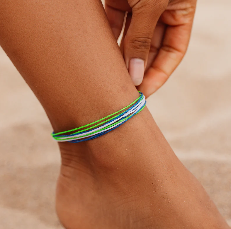 Glow with the Flow Anklet by Pura Vida