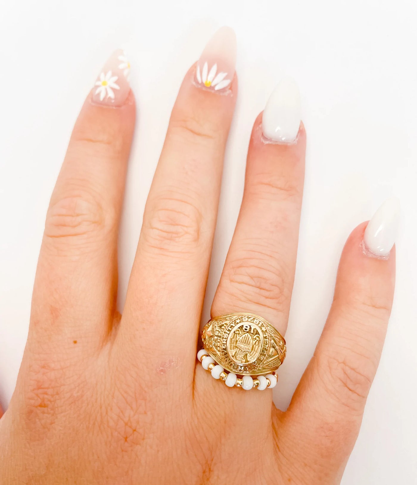 Beaded Blondes Stella Ring 3MM